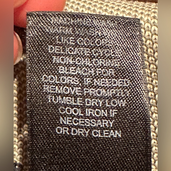 Claiborne Green/Brown Long Sleeve’s Casual Top SZ XL. 74% Cotton 26% Polyester - Picture 8 of 12